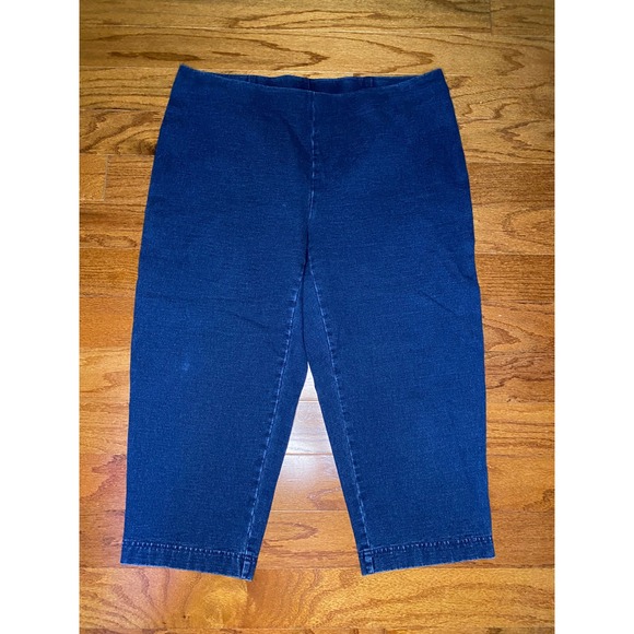 J. Jill Pants - Pure Jill Indigo Capris 34" waist